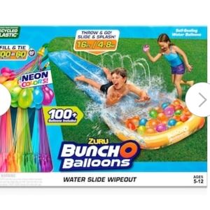 Bunch O Balloons Water Slide - Neon Colors